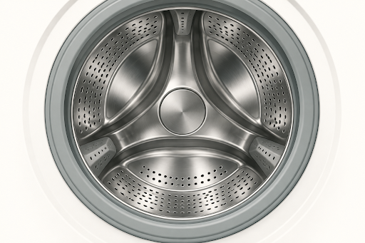 Empty-the-drum-of-washing-machine.
