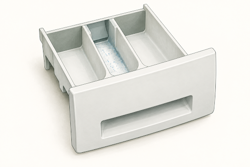 washing machine -drawer.