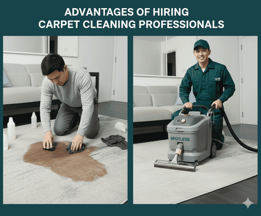 Advantage of Hiring Carpet Cleaning Professionals