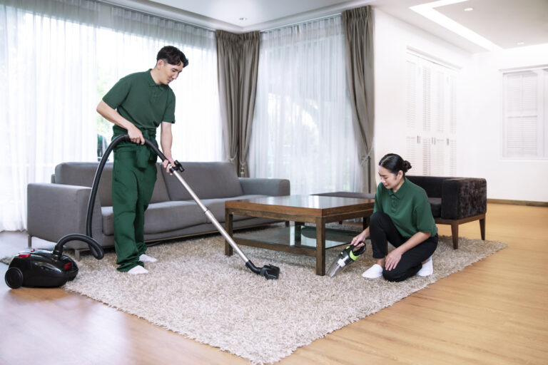 Helpling team doing general cleaning