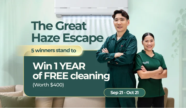 Haze Season Promotion 2026 for General Cleaning and Aircon Servicing