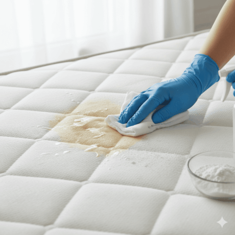 How to Remove Urine Stains and Smells from Mattress