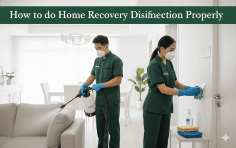 How to do Home Recovery Disinfection Properly