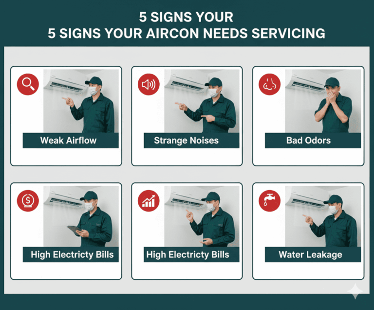 Signs Your Aircon Needs Servicing