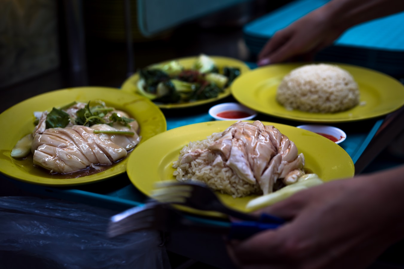 expat life in singapore - chicken rice