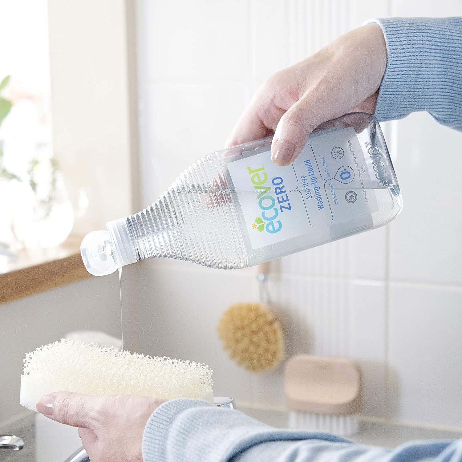best eco-friendly cleaning products - ecover zero washing up liquid