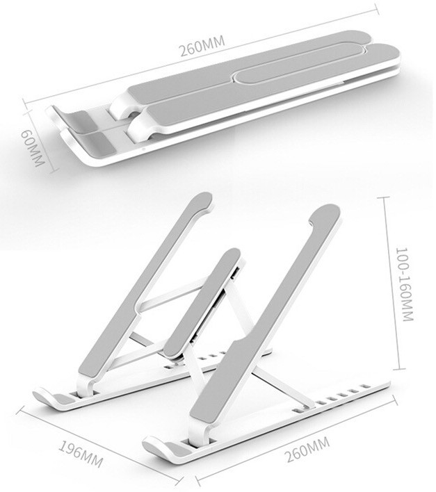 home office essentials - metal laptop stand