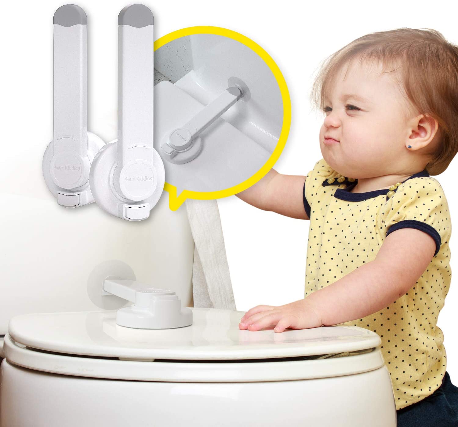 babyproof products - toilet bowl lock