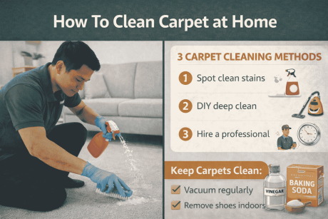 How To Clean Carpet at Home