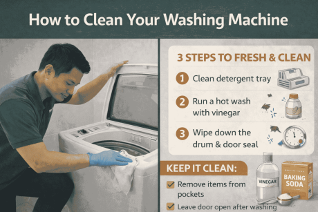 How to Clean Your Washing Machine