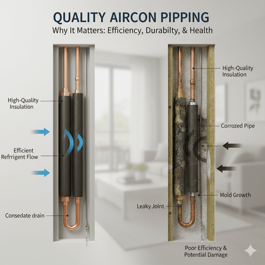 Quality Aircon Piping