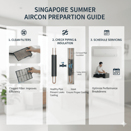 Singapore Summer Aircon Prep