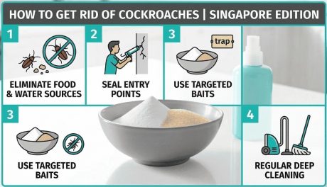 Best Ways To Get Rid of Cockroaches in Singaporean Homes
