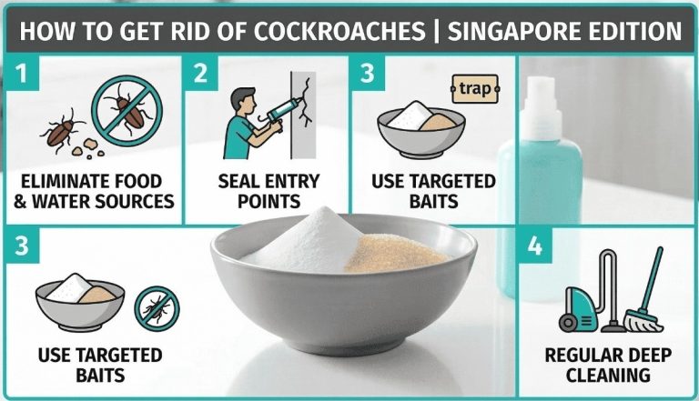 Best Ways To Get Rid of Cockroaches in Singaporean Homes