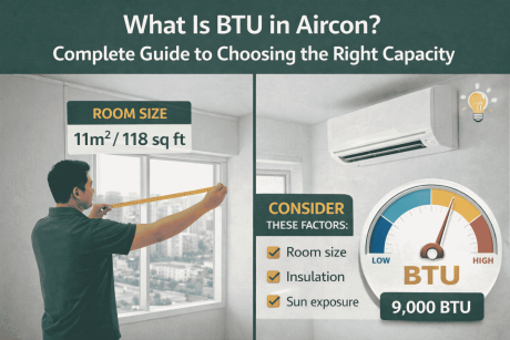 What Is BTU in Aircon Complete Guide to Choosing the Right Capacity