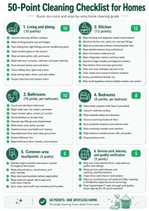helpling-50-point-cleaning-checklist