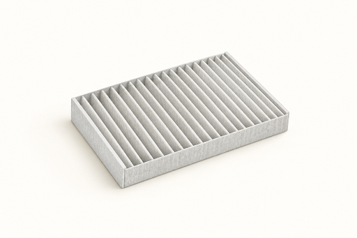 Check separate aircon filter inserts